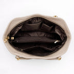 Cabas en Cuir Élégant avec Finitions Métalliques - 1001 Sacs