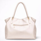 Cabas en Cuir Élégant avec Finitions Métalliques - 1001 Sacs