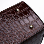 Cabas en Cuir Motif Crocodile pour Femme - 1001 Sacs