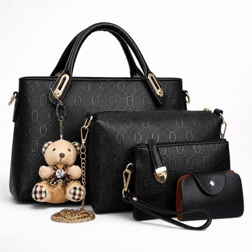 Lot de 4 Sacs en Cuir PU pour Femme - 1001 Sacs