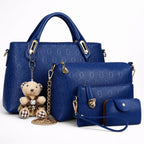Lot de 4 Sacs en Cuir PU pour Femme - 1001 Sacs