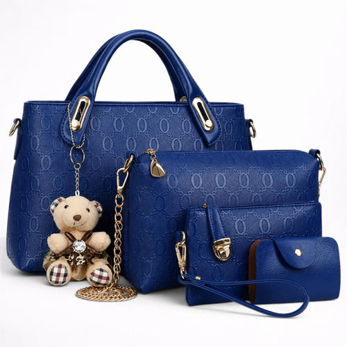 Lot de 4 Sacs en Cuir PU pour Femme - 1001 Sacs