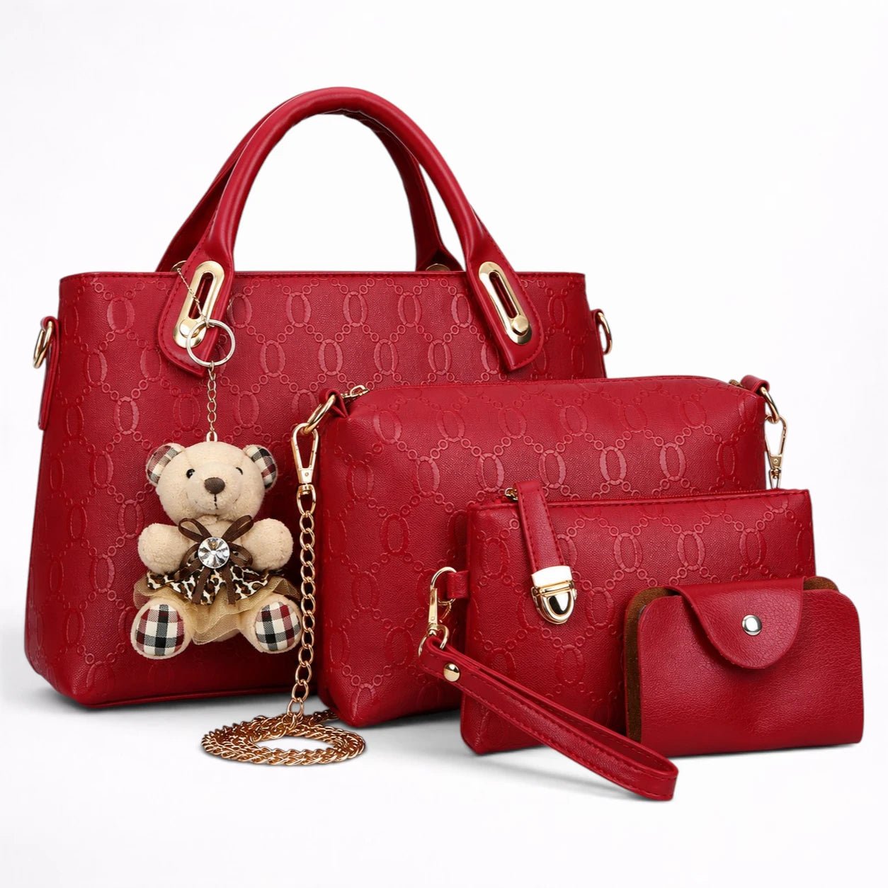 Lot de 4 Sacs en Cuir PU pour Femme - 1001 Sacs
