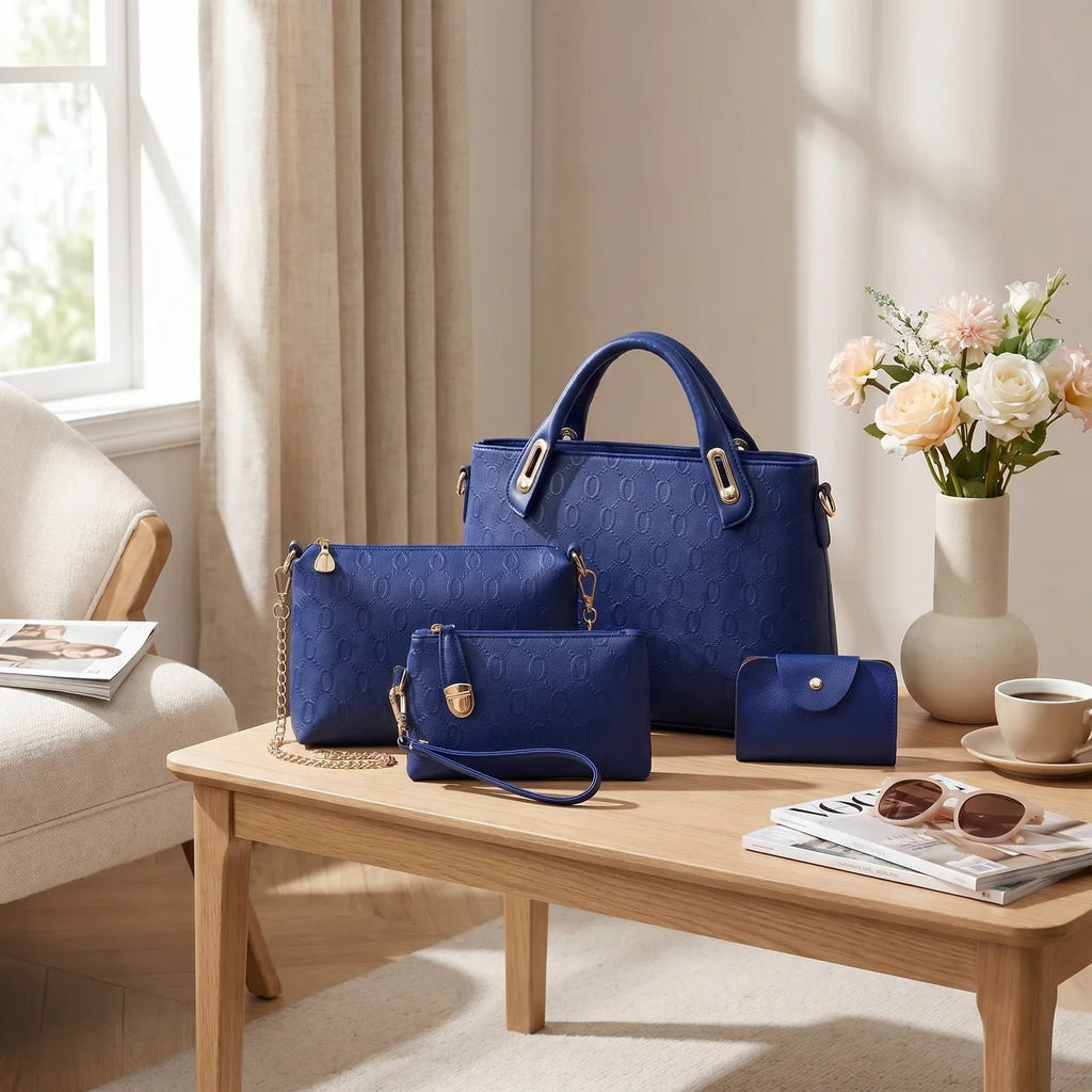 Lot de 4 Sacs en Cuir PU pour Femme - 1001 Sacs