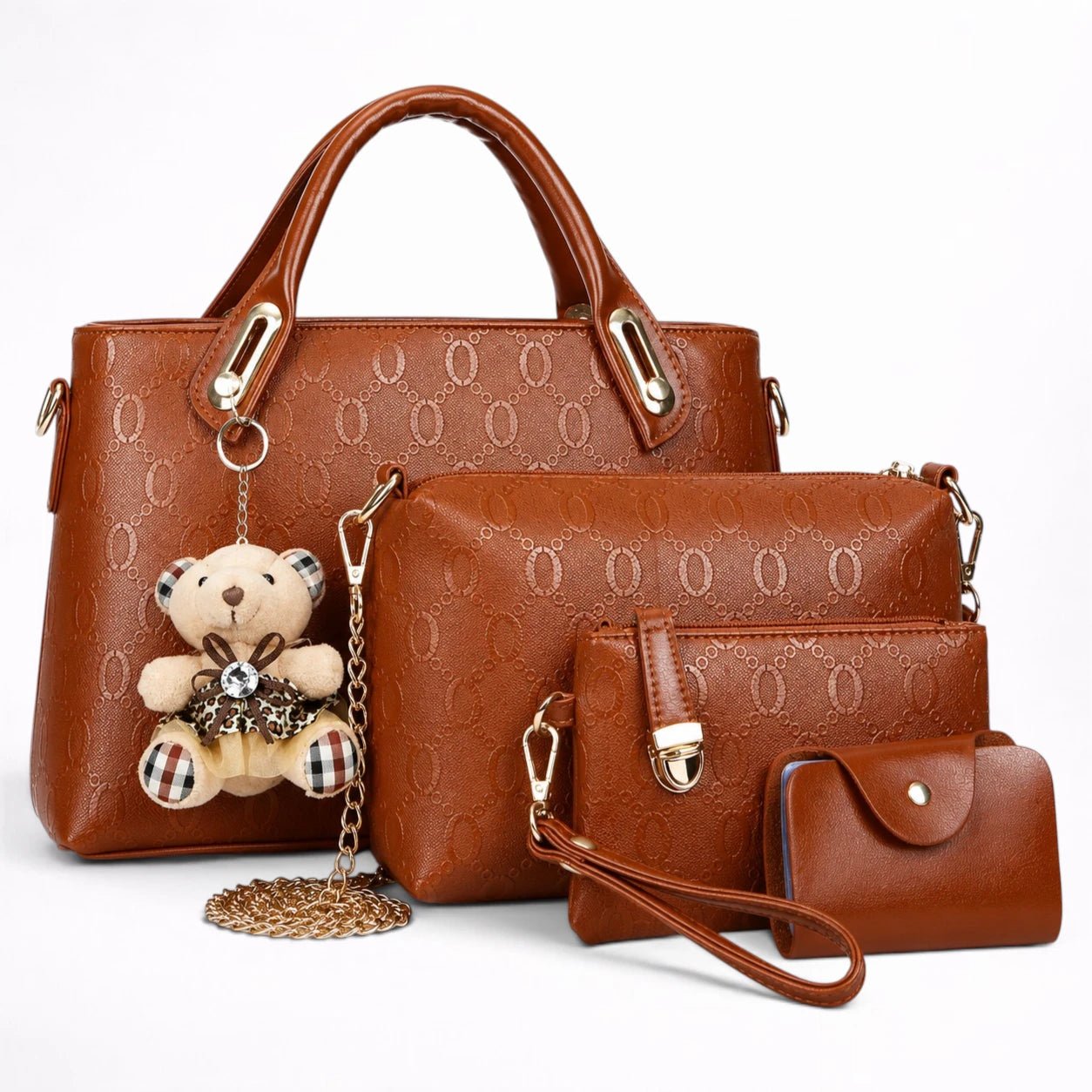 Lot de 4 Sacs en Cuir PU pour Femme - 1001 Sacs