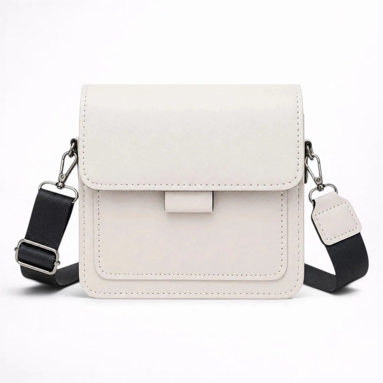Petit Sac à Rabat en Cuir Classique Bandoulière - 1001 Sacs