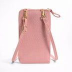 Petit Sac Téléphone en Cuir PU Bandoulière - 1001 Sacs