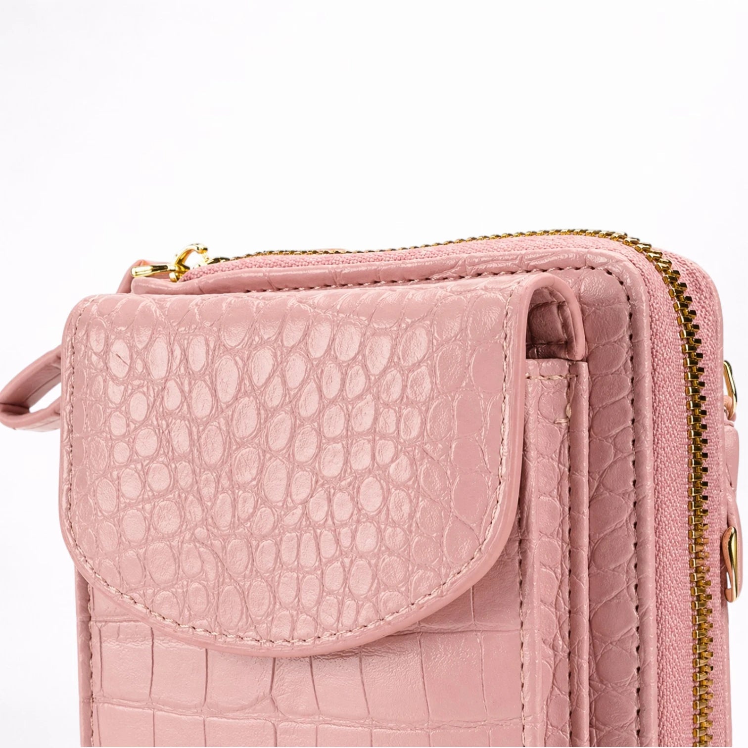 Petit Sac Téléphone en Cuir PU Bandoulière - 1001 Sacs