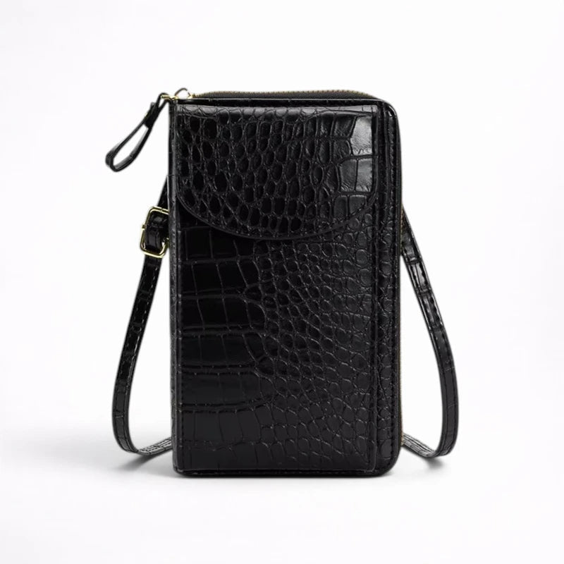 Petit Sac Téléphone en Cuir PU Bandoulière - 1001 Sacs