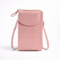 Petit Sac Téléphone en Cuir PU Bandoulière - 1001 Sacs