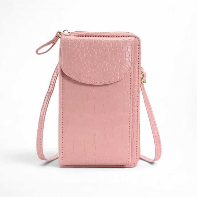 Petit Sac Téléphone en Cuir PU Bandoulière - 1001 Sacs