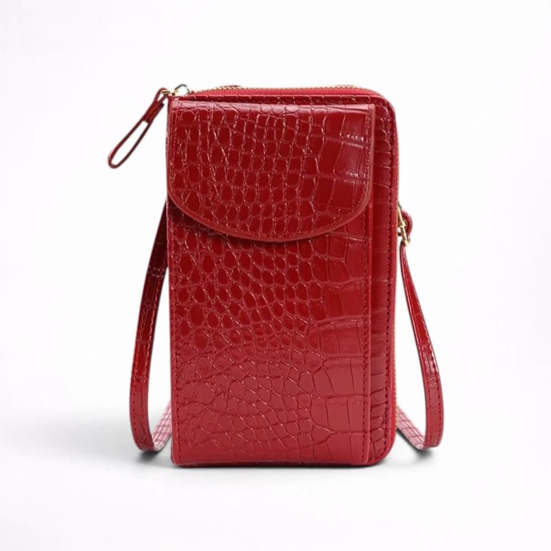 Petit Sac Téléphone en Cuir PU Bandoulière - 1001 Sacs