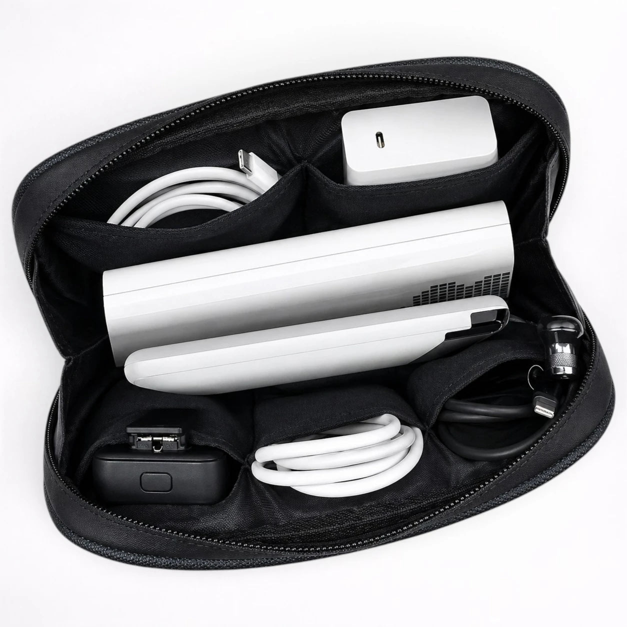 Pochette Organiseur Électronique pour Câbles USB - 1001 Sacs