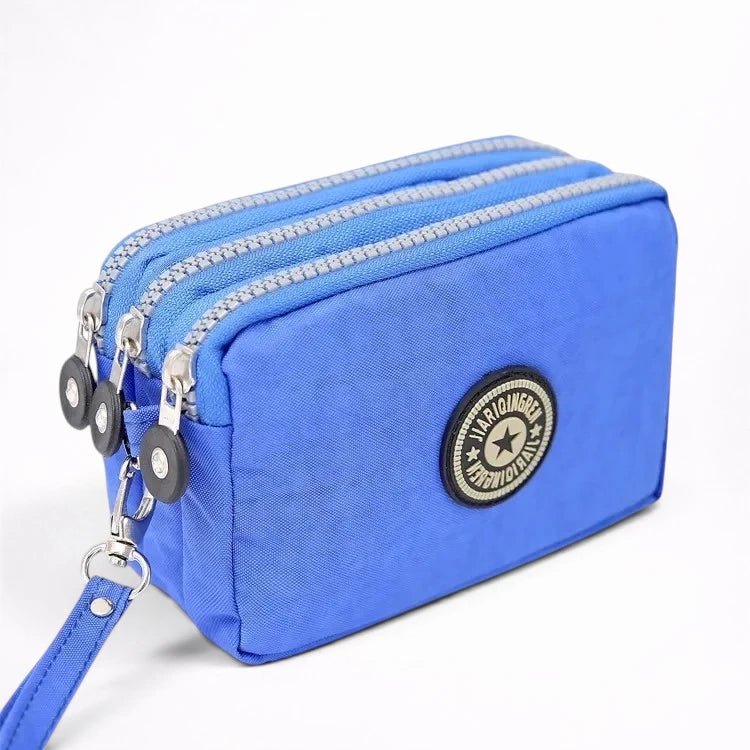 Portefeuille Pochette Maquillage Triple Zip - 1001 Sacs
