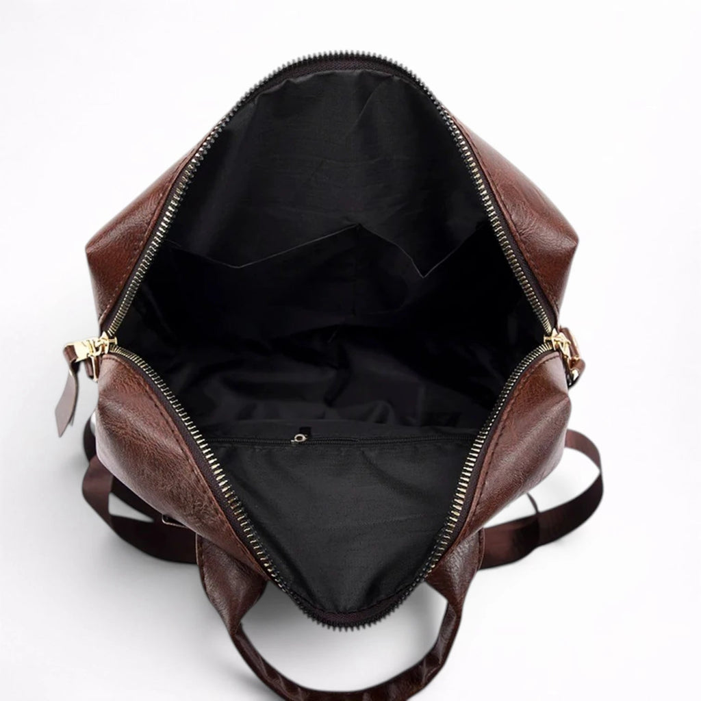 Sac à Dos en Cuir Multifonction Scolaire pour Adolescente - 1001 Sacs