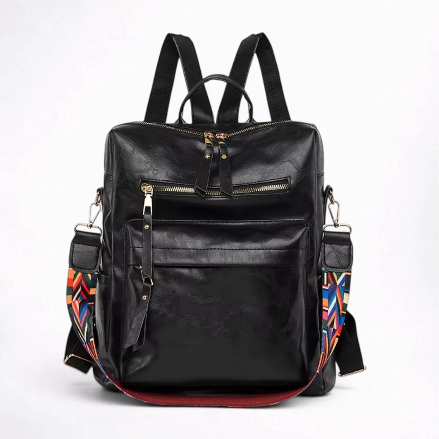 Sac à Dos en Cuir Multifonction Scolaire pour Adolescente - 1001 Sacs