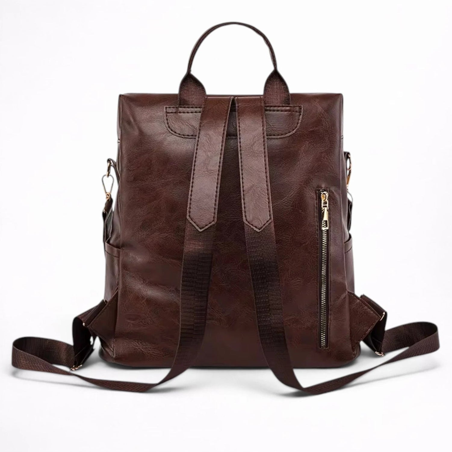 Sac à Dos en Cuir Multifonction Scolaire pour Adolescente - 1001 Sacs