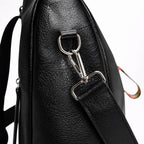 Sac à Dos en Cuir Souple Scolaire et Voyage pour Adolescente - 1001 Sacs