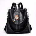 Sac à Dos en Cuir Souple Scolaire et Voyage pour Adolescente - 1001 Sacs