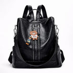 Sac à Dos en Cuir Souple Scolaire et Voyage pour Adolescente - 1001 Sacs