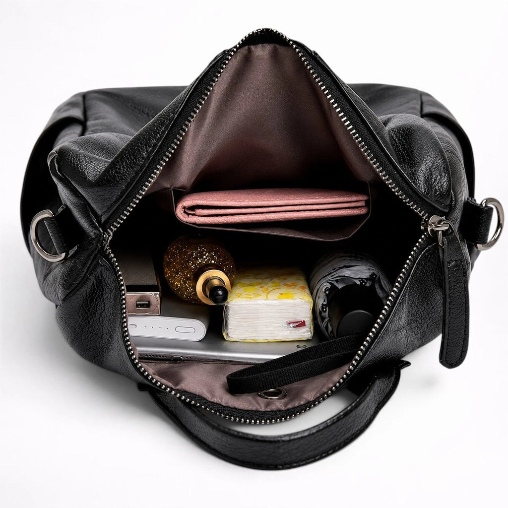 Sac à Dos en Cuir Souple Scolaire et Voyage pour Adolescente - 1001 Sacs