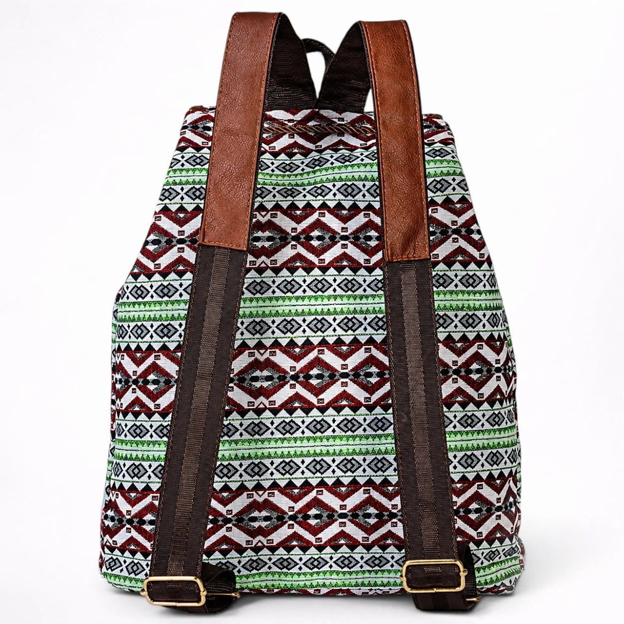 Sac à Dos en Toile Ethnique pour Voyageur et Étudiant - 1001 Sacs