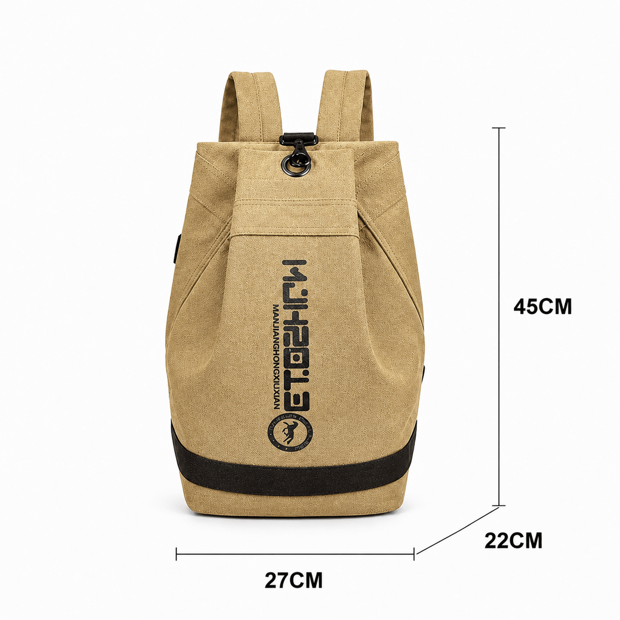 Sac à Dos en Toile Grande Capacité pour Voyageur - 1001 Sacs
