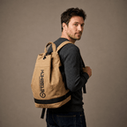Sac à Dos en Toile Grande Capacité pour Voyageur - 1001 Sacs
