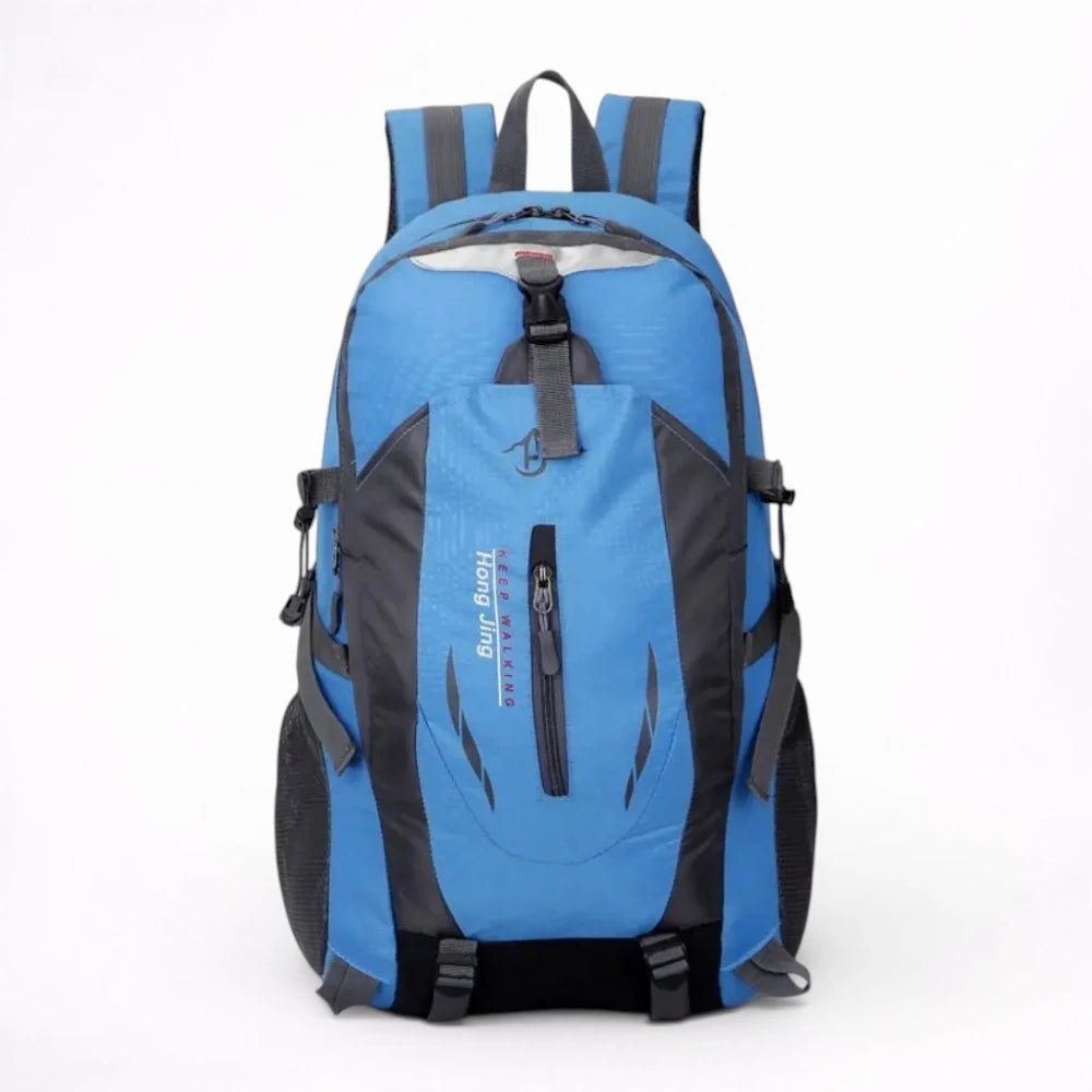 Sac à Dos Nylon Imperméable 40L pour Randonnée et Camping - 1001 Sacs