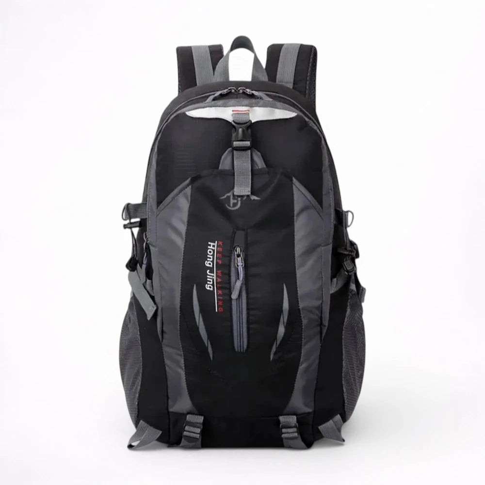 Sac à Dos Nylon Imperméable 40L pour Randonnée et Camping - 1001 Sacs