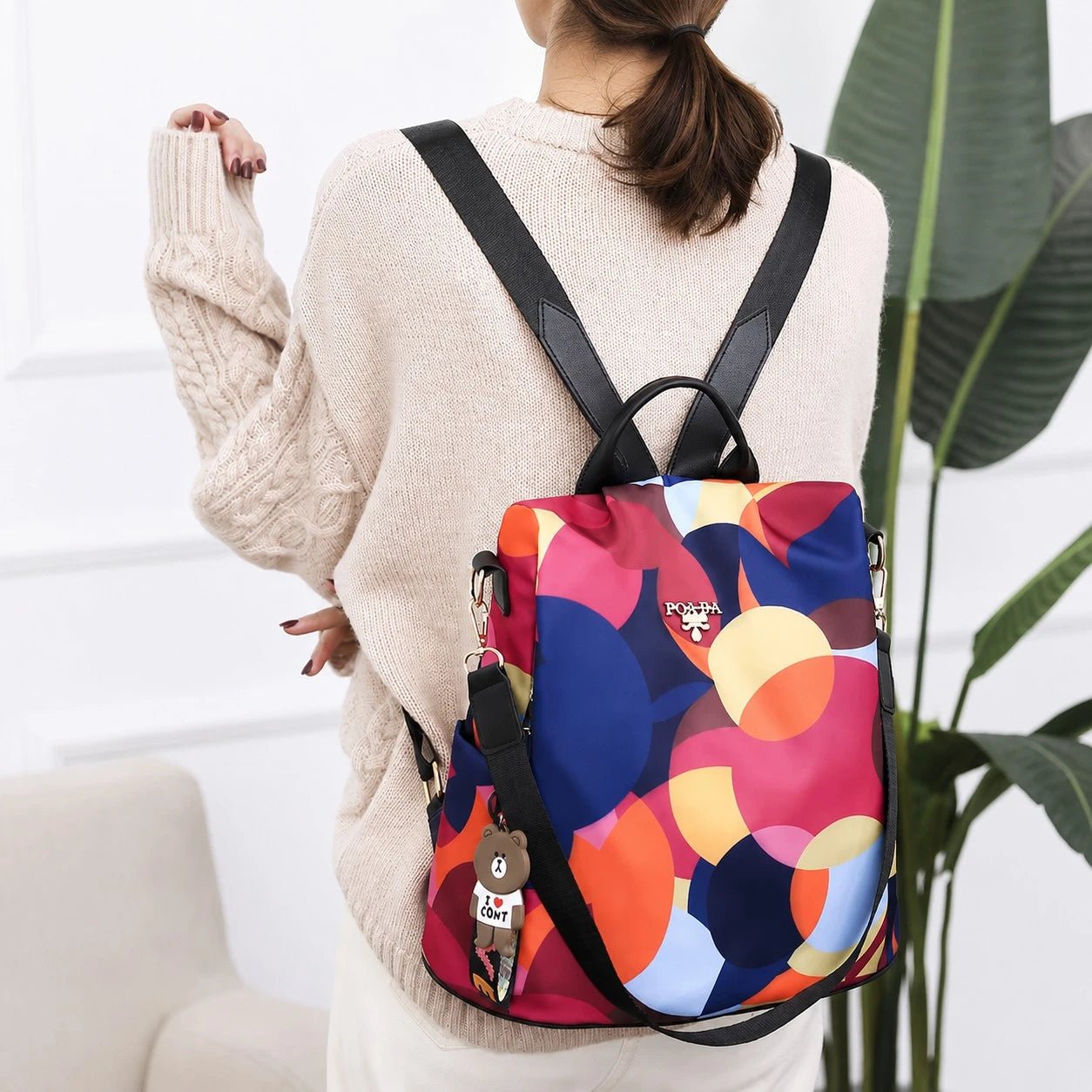 Sac à Dos Oxford Anti - Vol Tendance pour Femme - 1001 Sacs