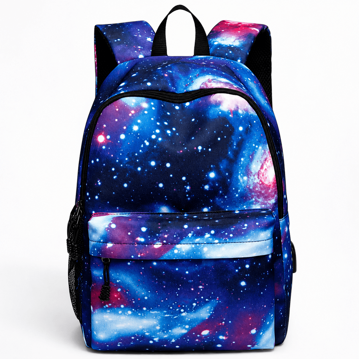 Sac à Dos Scolaire en Toile avec Port USB - 1001 Sacs