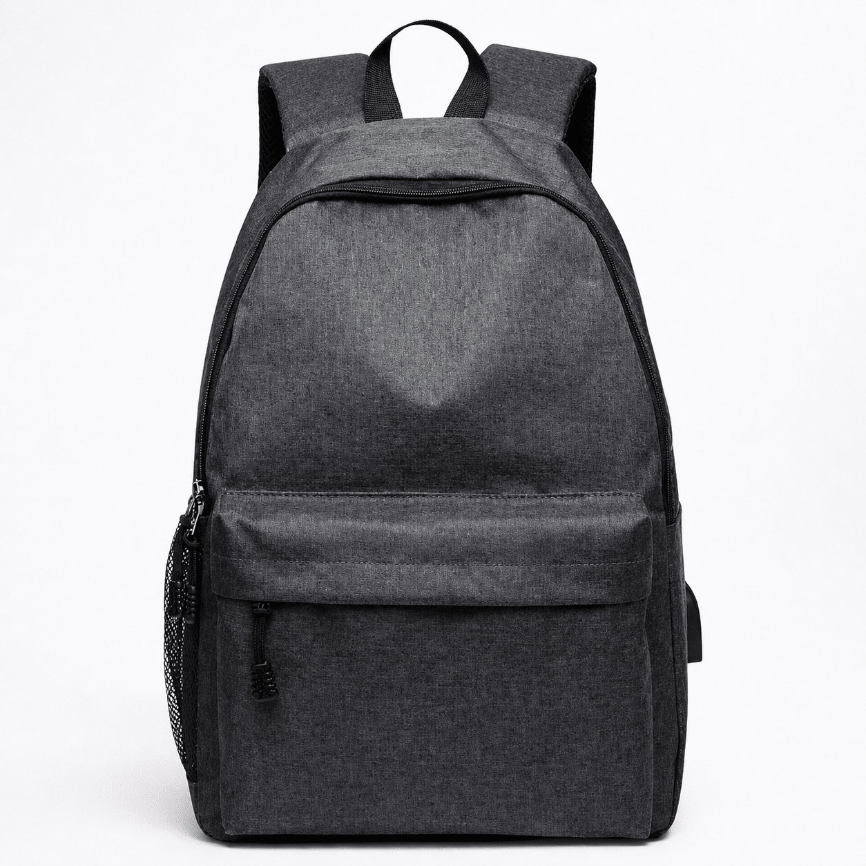 Sac à Dos Scolaire en Toile avec Port USB - 1001 Sacs