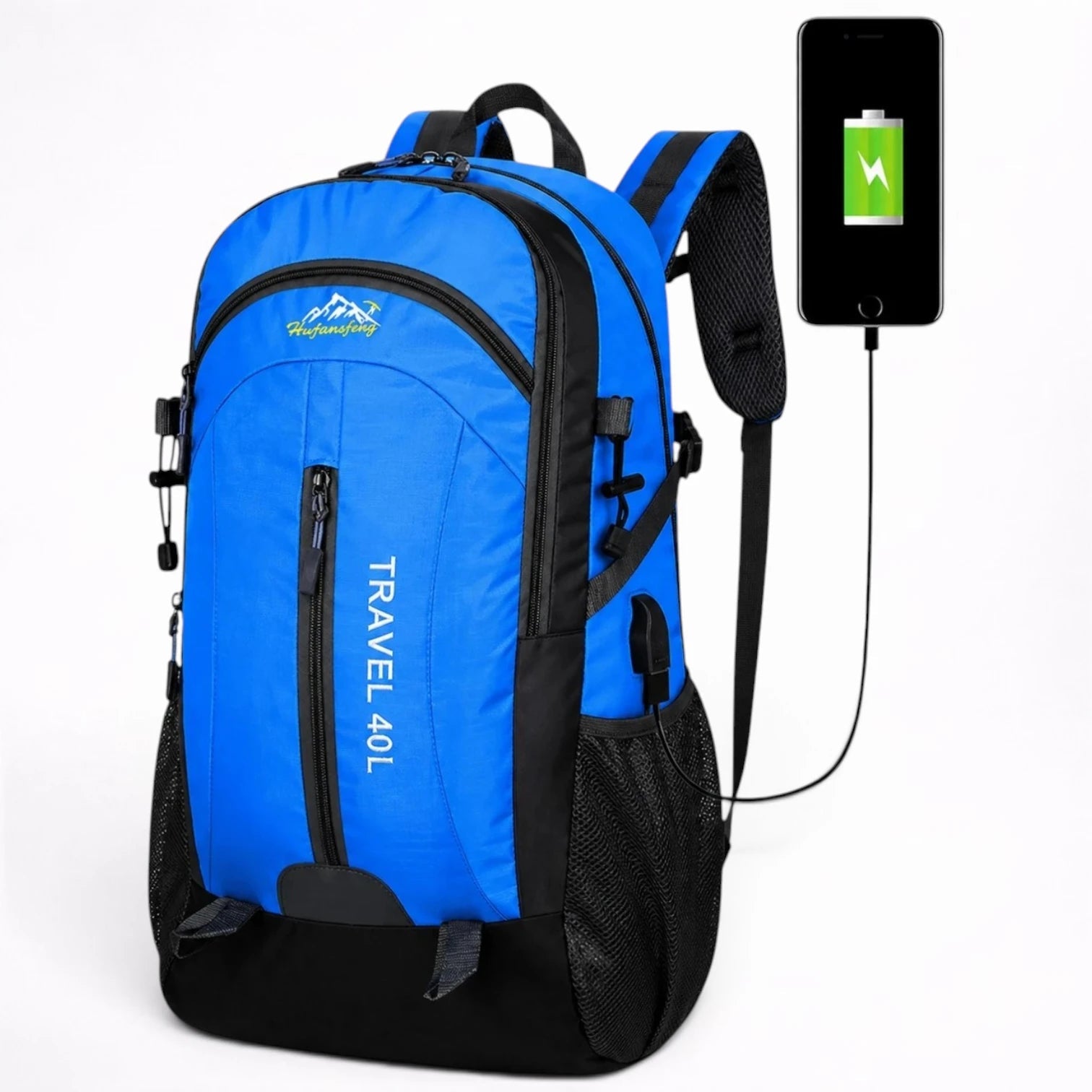 Sac à Dos Tactique 40L Imperméable pour Randonnée - 1001 Sacs
