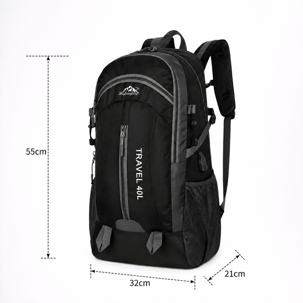 Sac à Dos Tactique 40L Imperméable pour Randonnée - 1001 Sacs