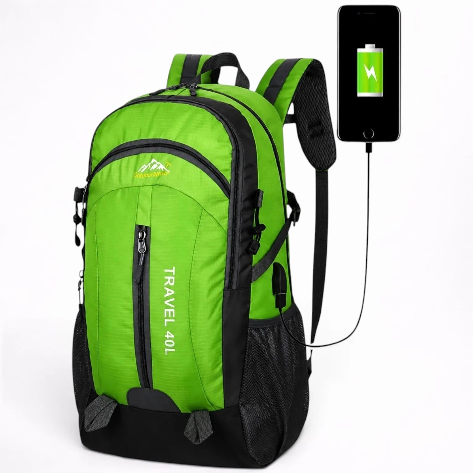 Sac à Dos Tactique 40L Imperméable pour Randonnée - 1001 Sacs