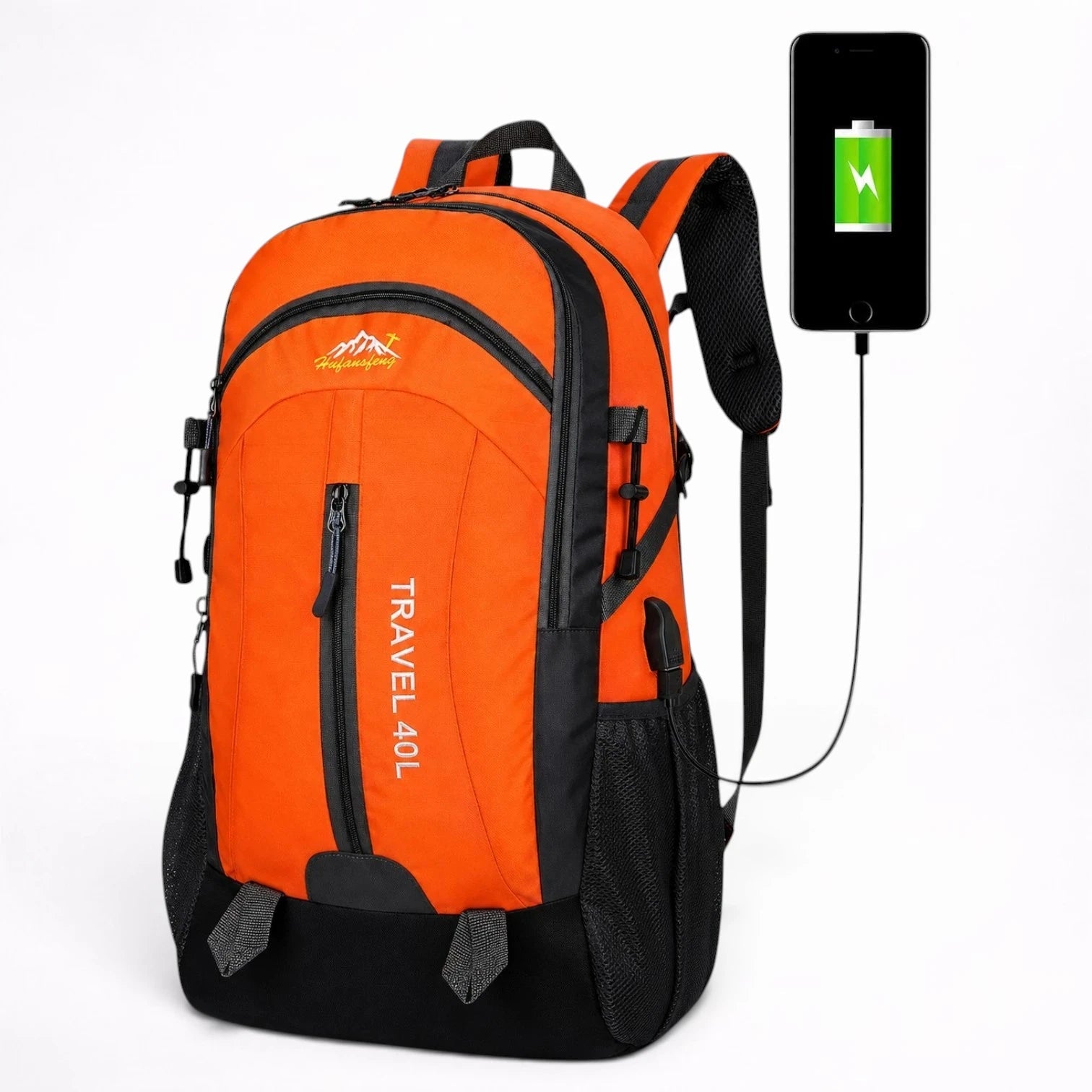 Sac à Dos Tactique 40L Imperméable pour Randonnée - 1001 Sacs
