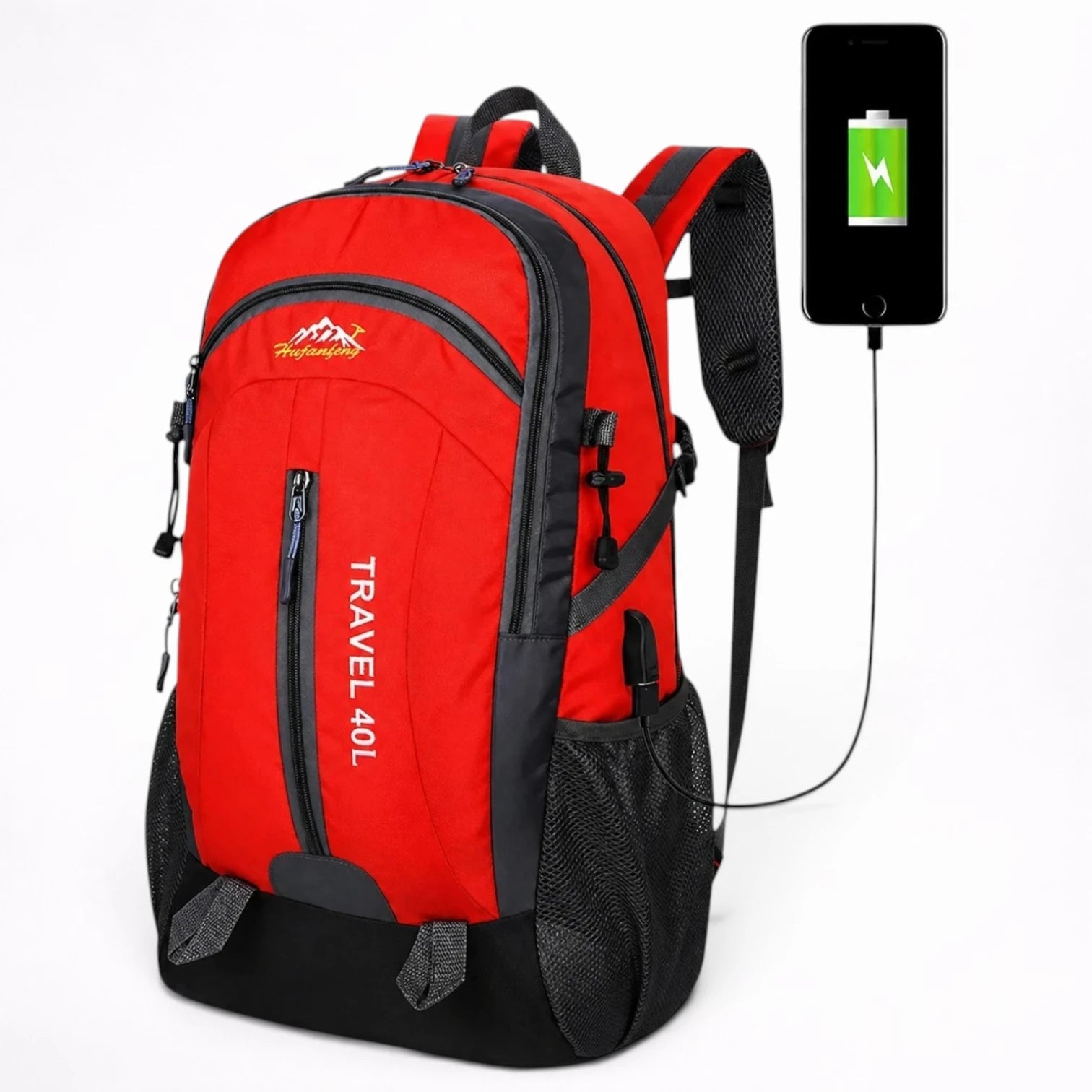 Sac à Dos Tactique 40L Imperméable pour Randonnée - 1001 Sacs