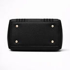 Sac à Main en Cuir Brodé avec Pompon pour Femme - 1001 Sacs