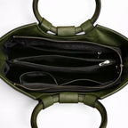 Sac à Main en Cuir Gaufré Rétro - 1001 Sacs
