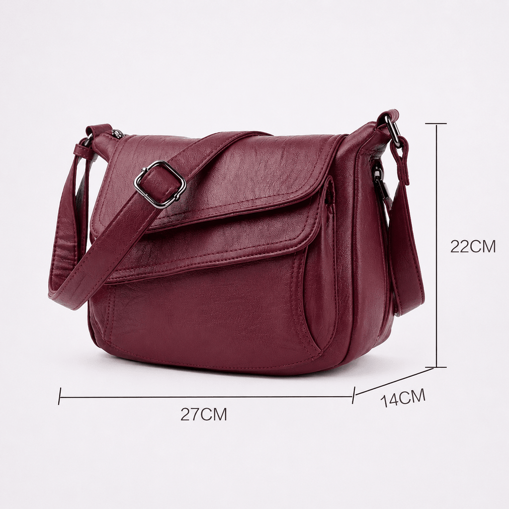 Sac à Main en Cuir Souple Casual pour Femme - 1001 Sacs