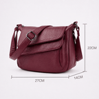Sac à Main en Cuir Souple Casual pour Femme - 1001 Sacs