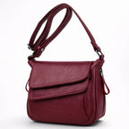 Sac à Main en Cuir Souple Casual pour Femme - 1001 Sacs