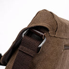 Sac Bandoulière en Toile à Rabat Carré - 1001 Sacs