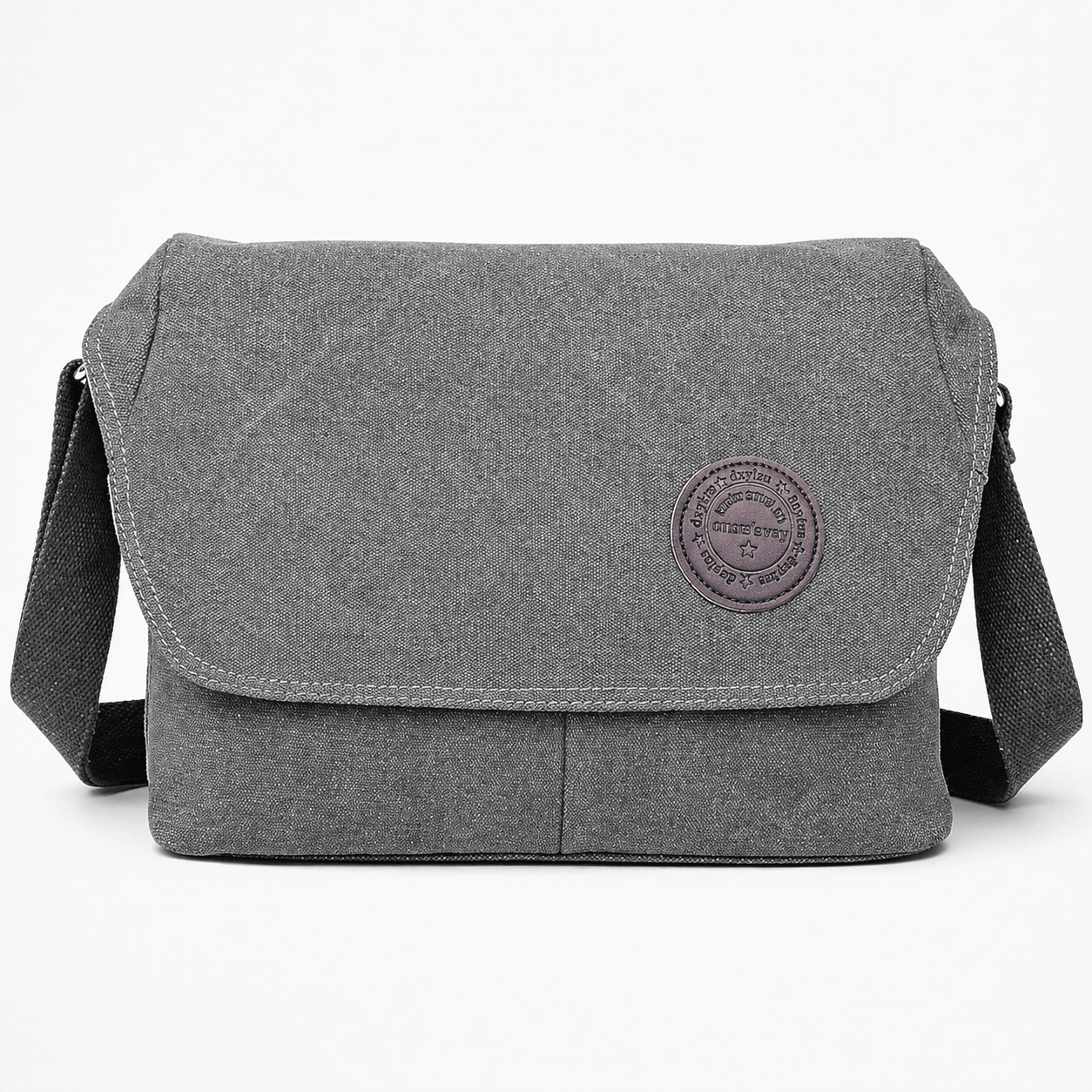 Sac Bandoulière en Toile à Rabat Carré - 1001 Sacs