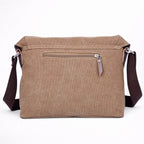 Sac Bandoulière en Toile à Rabat Carré - 1001 Sacs