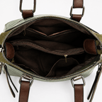 Sac Boston Vintage avec Pompon Bandoulière - 1001 Sacs