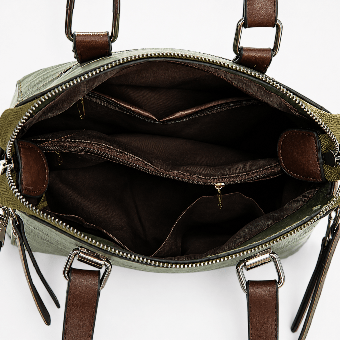 Sac Boston Vintage avec Pompon Bandoulière - 1001 Sacs