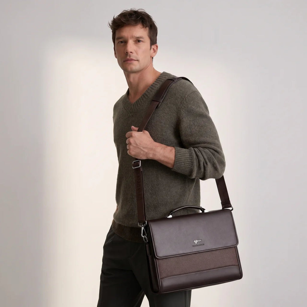 Sac Cabas en Cuir PU Organiseur pour Ordinateur et Documents - 1001 Sacs
