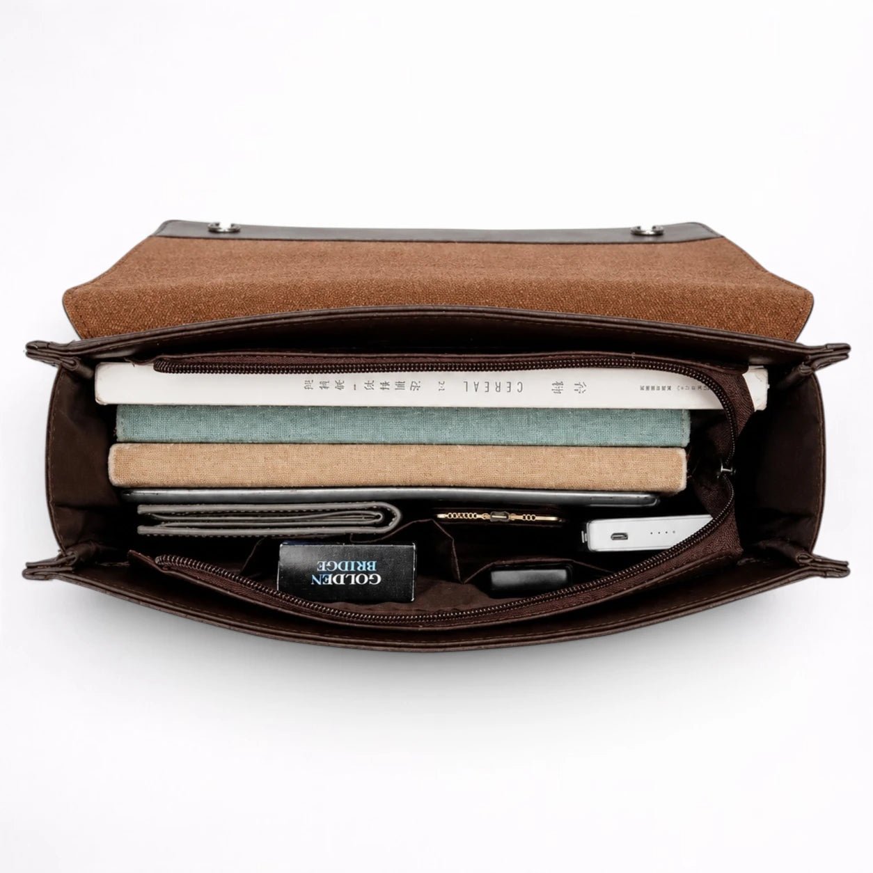 Sac Cabas en Cuir PU Organiseur pour Ordinateur et Documents - 1001 Sacs
